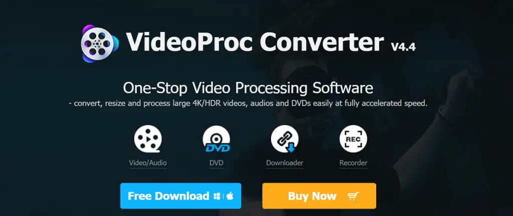 VideoProc Best Video Compressor Software