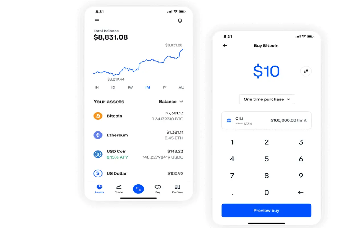 How does Coinbase make money